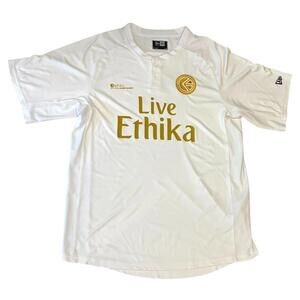 New Era x Ethika  - White Patched Soccer Jersey